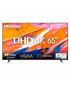 Televisor Hisense 65A6K | 165,1 cm | 4K Ultra HD | Smart TV | Wifi | Negro