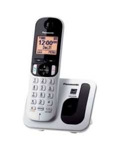 Teléfono inalámbrico PANASONIC KXTGC210SPS color gris