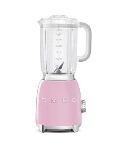 Batidora de vaso SMEG BLF01 color rosa, capacidad del vaso 1'5 litros, 4 velocidades, 800W