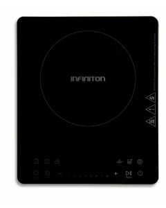 Placa de Inducción portátil INFINITON INPT6845 - 2000W, 8 niveles, 6 Modos, Control táctil